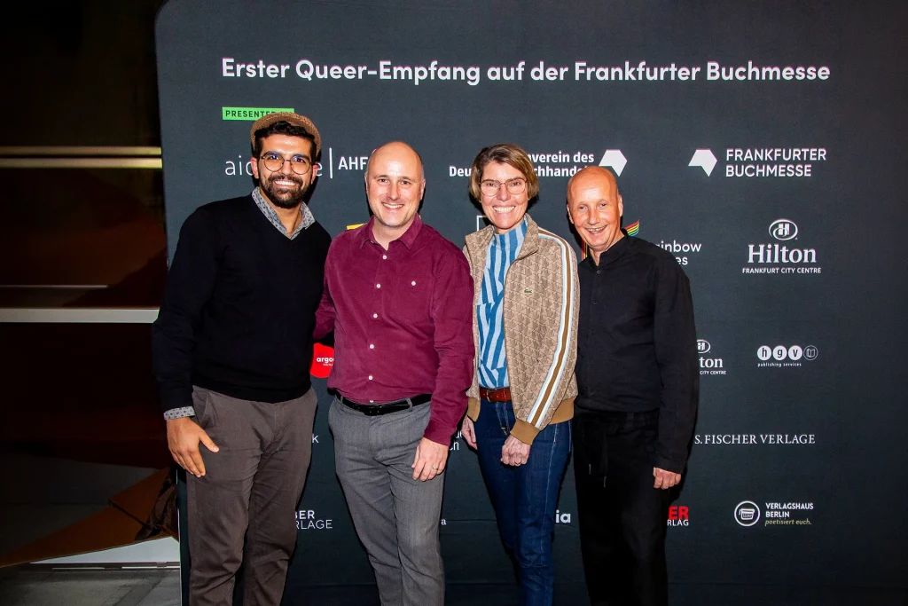 Erster Queer-Empfang auf Frankfurter Buchmesse